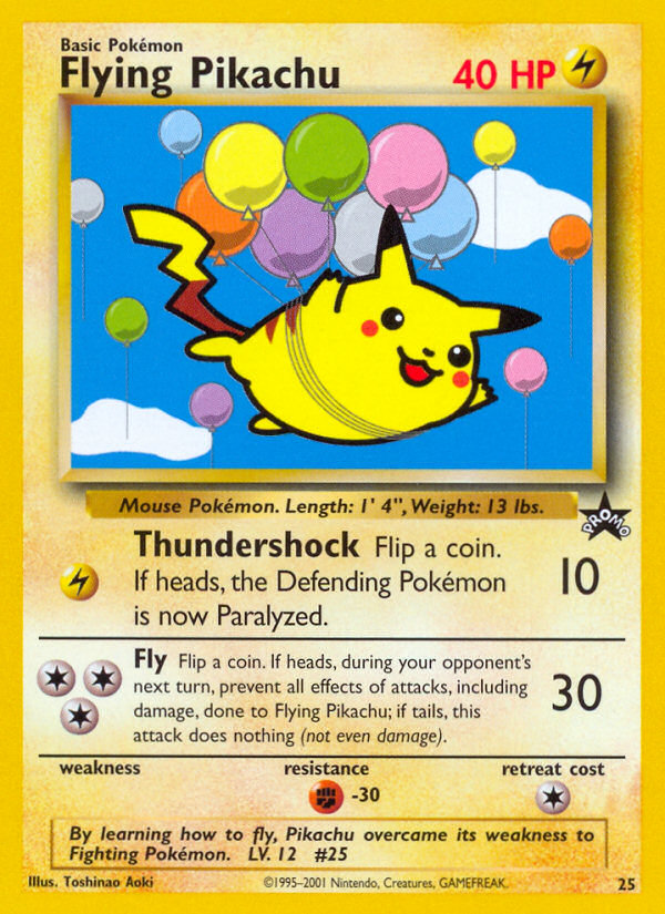 Birthday Pikachu (Non Holo)