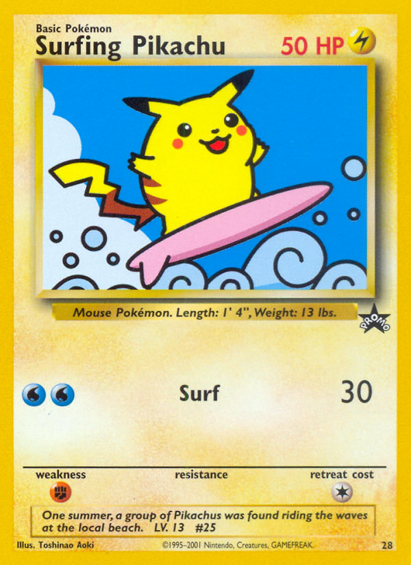 Surfing Pikachu (WotC Promo)