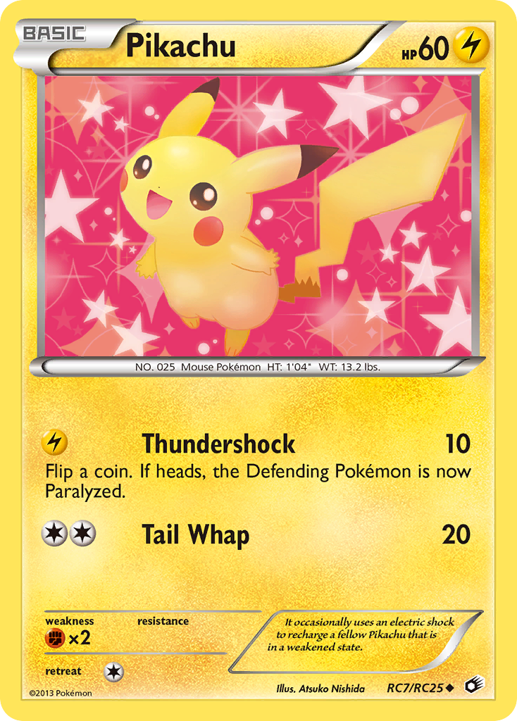 (Reverse Holo Pattern) (Lightning bolts, Pikachu heads etc.) (Pink)