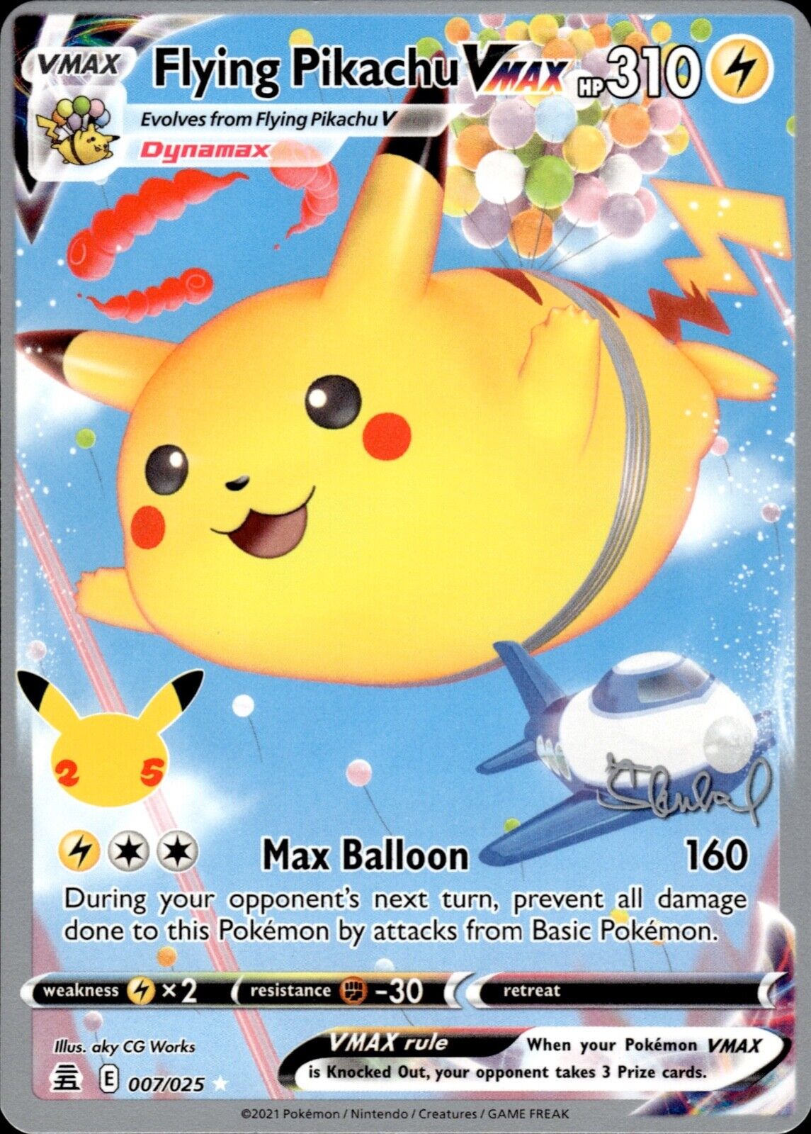 World Championship Flying Pikachu VMAX