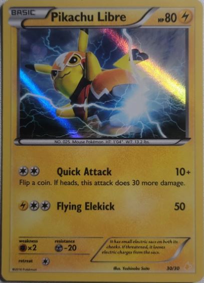 Pikachu Libre (Holo)