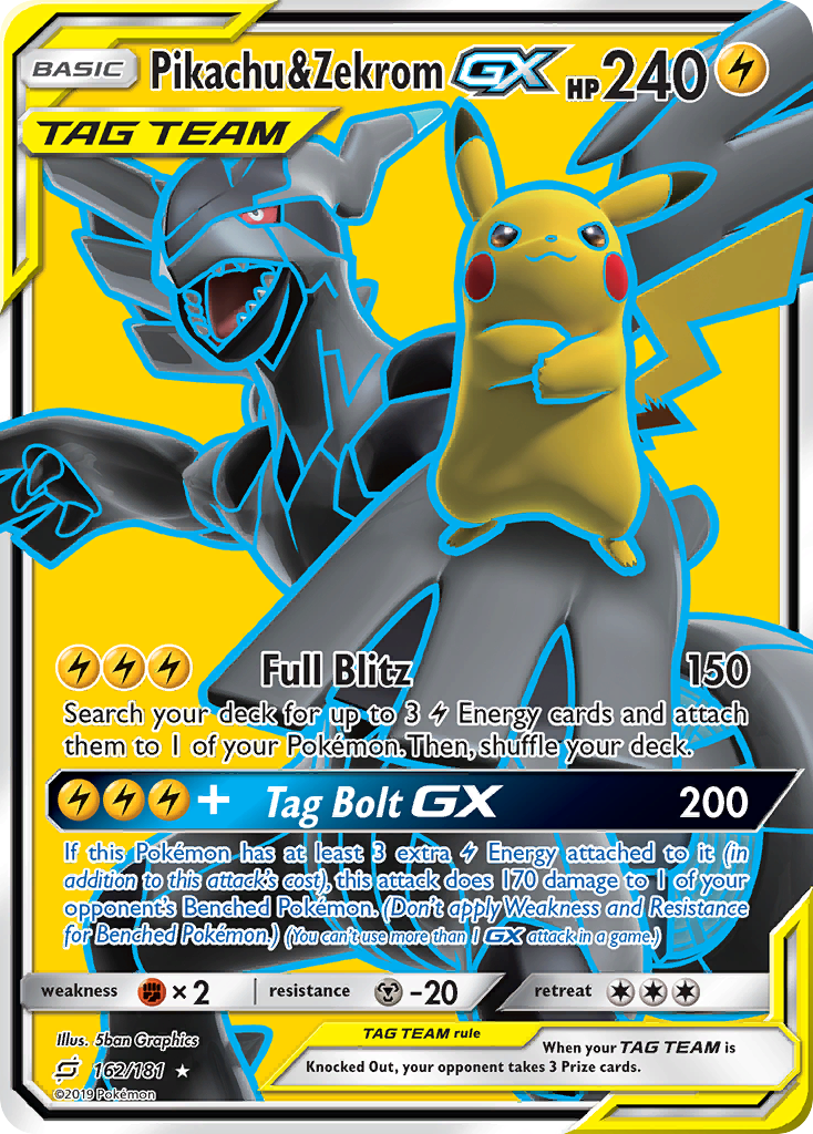 Pikachu&Zekrom GX (Ultra Rare) (Full Art) 