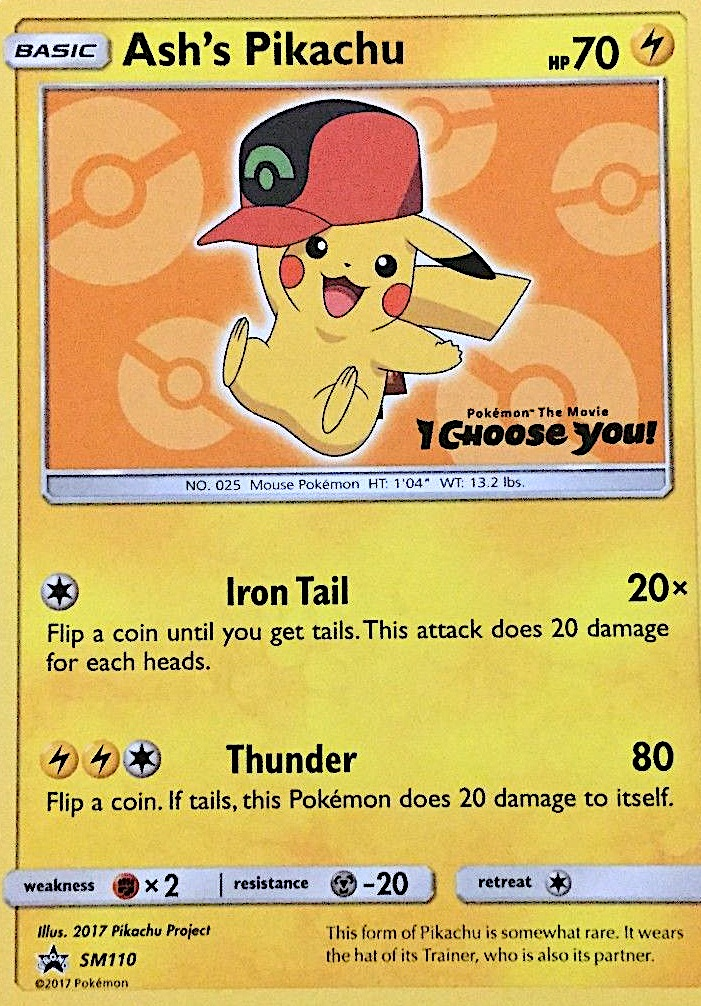 Ash's Pikachu (Non-Holo) (Stamp) (Hoenn)