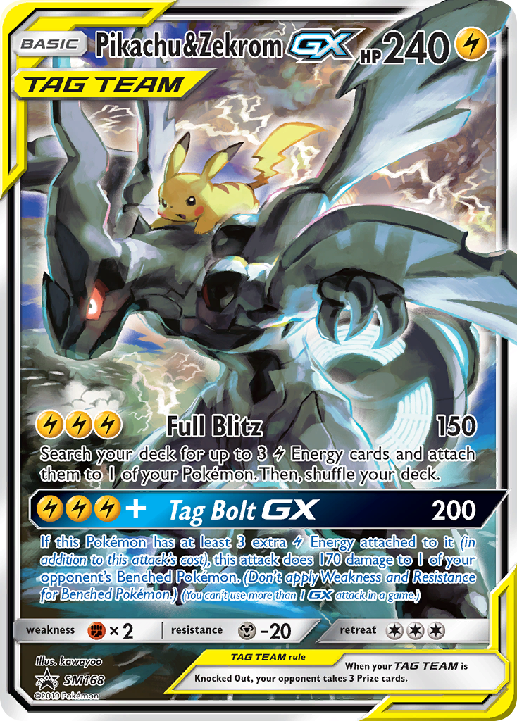 Pikachu & Zekrom GX (Promo)