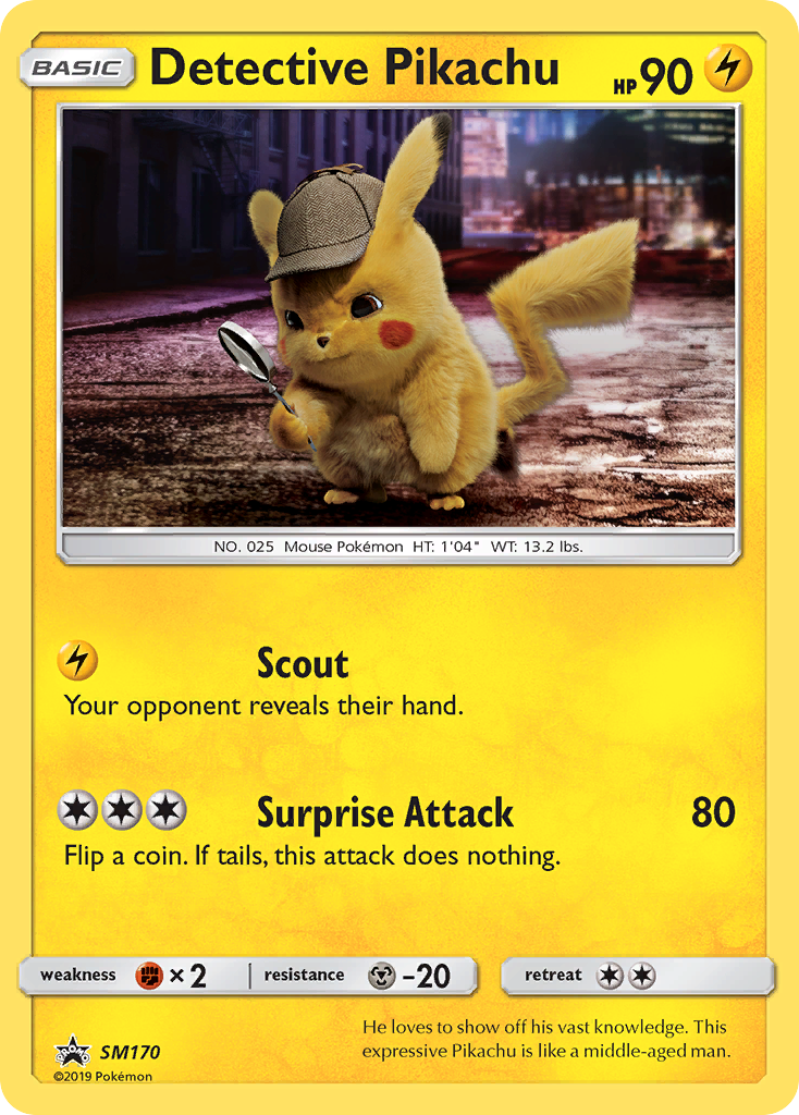 Detective Pikachu (Promo) (Holo)