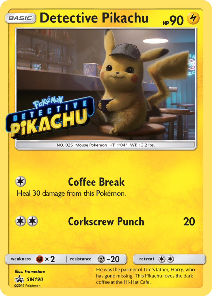 Detective Pikachu (Promo) (Holo)