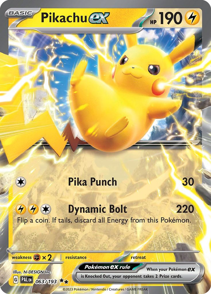 Pikachu Ex (Ultra Rare)