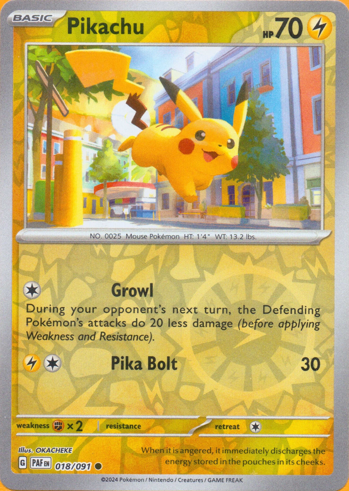 Pikachu (Reverse Holo)