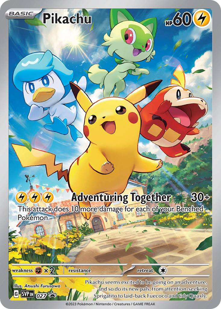 Pikachu (Paldea Starters) (Promo)