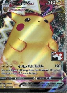 Pikachu VMAX (Pokemon Trainer Stamp) (VV Artwork)