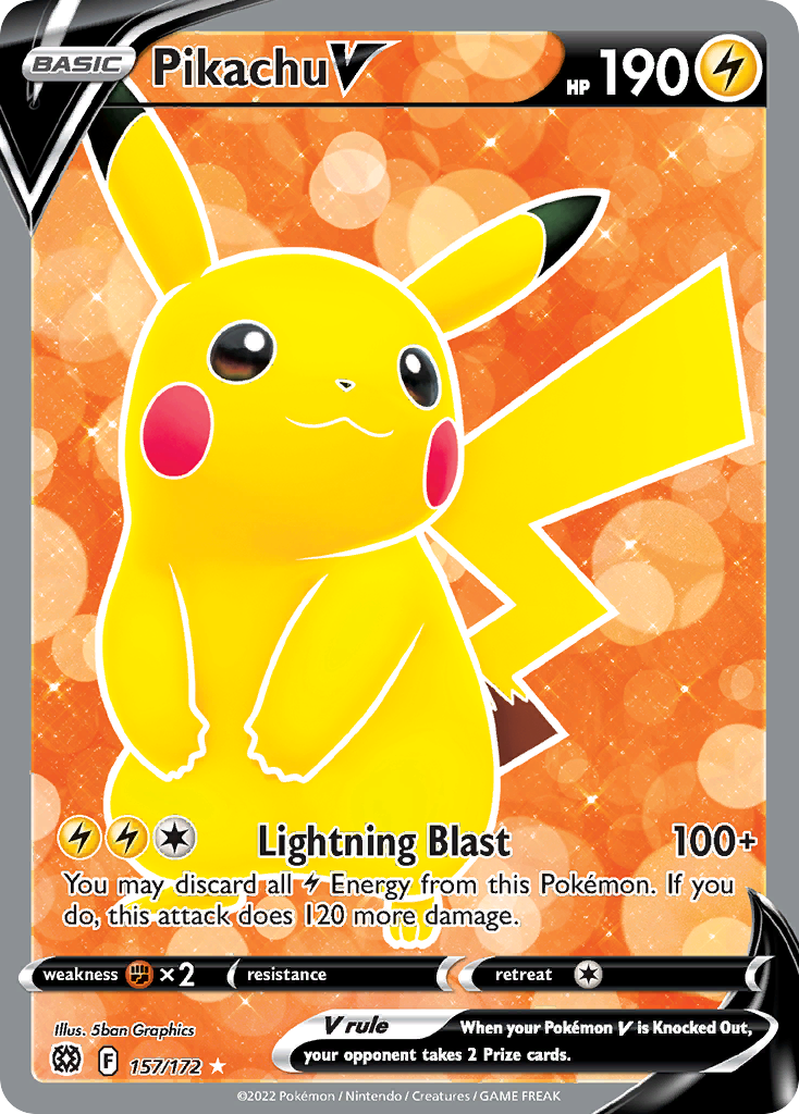 Pikachu V (Ultra Rare) (Full Art) (BS) 