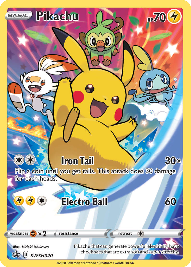 Pikachu (Full Art) (Galar Starters) (Promo)