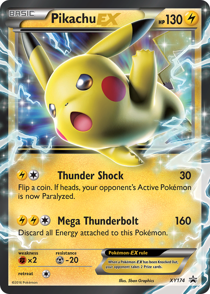 Pikachu EX (Full Art Promo) 